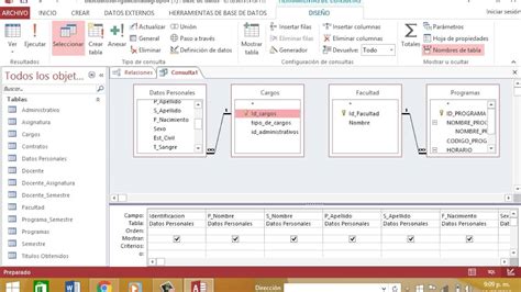 Como Hacer Una Consulta En Access Youtube