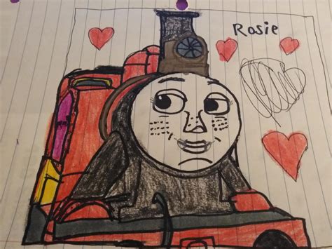 Thomas and friends Rosie by hamiltonhannah18 on DeviantArt