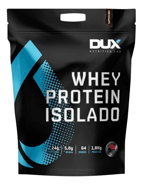 Suplemento En Polvo Dux Nutrition Whey Protein Isolado Proteína Sabor