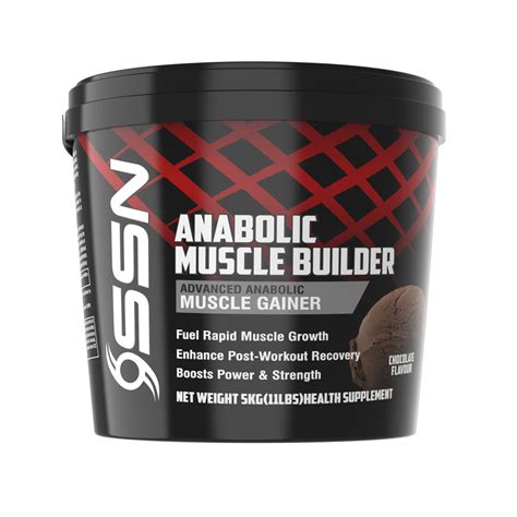 Ssn Anabolic Muscle Builder Lbs Chocolate Stradenutrition