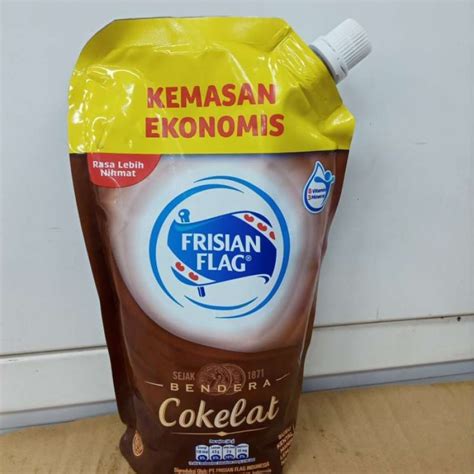 Jual Frisian Flag Susu Kental Manis Cokelat Pouch 560 G Di Seller