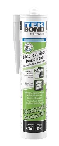 Silicone Transparente Tekbond Ml Mercadolivre