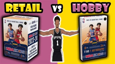 Panini Nba Hoops Retail Blaster Box Vs Hobby Packs Review Youtube