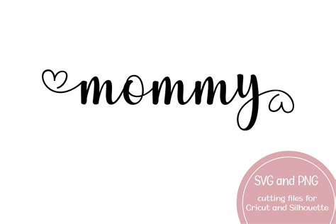 Mommy Heart Mothers Day Svg Illustration Par Am Digital Designs