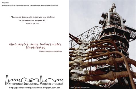 Patrimonio Industrial Arquitectónico Felicitación Navidad del Blog