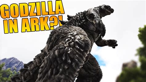 Ark Survival Evolved Godzilla In Ark New Ark Godzilla Mod Is Finally