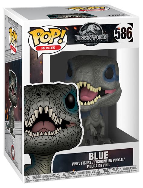 Funko Pop Jurassic World Fallen Kingdom Blue New Mint Condition