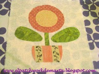 El patchwork de Marta y otras cositas Tutorial aplicación con papel