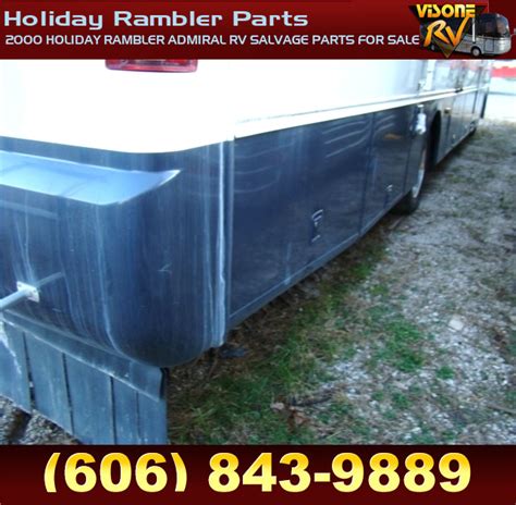 Rv Exterior Body Panels 2000 Holiday Rambler Admiral Rv Salvage Parts For Sale Holiday Rambler