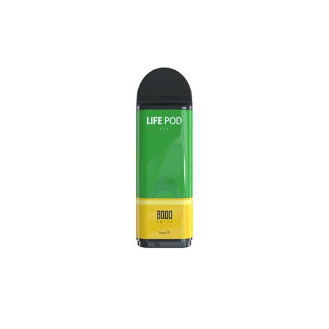 Pod Descartável Life Pod Refil 8000 Puffs Lemon Mint VapeLandBR