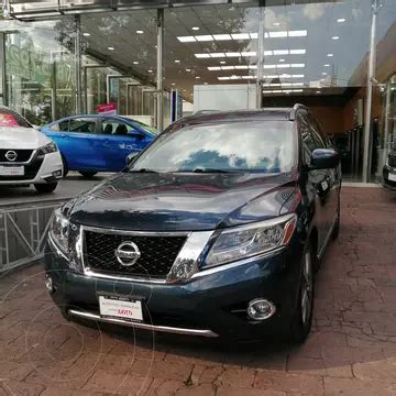 Nissan Pathfinder Exclusive Usado 2015 Color Azul Precio 349 000