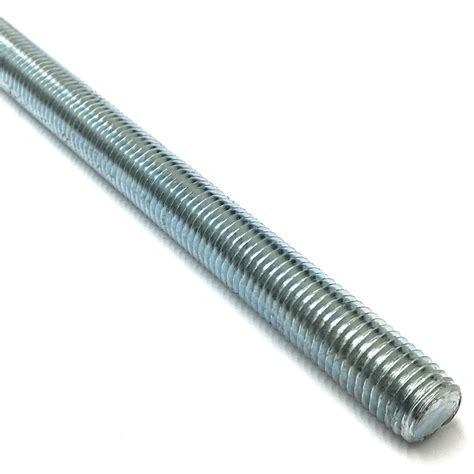 M X Mm Metre Mild Steel Studding Threaded Rod Grade Bright