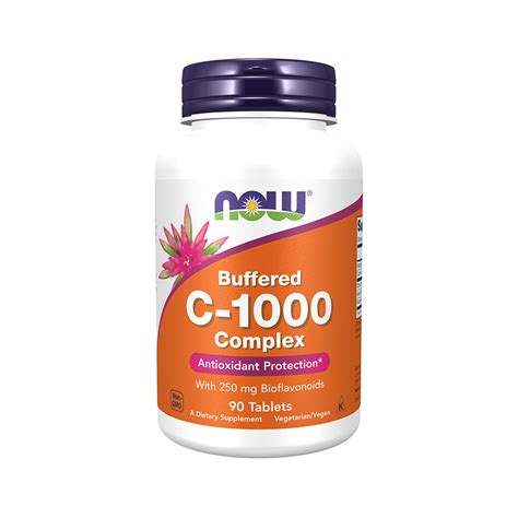 NOW Foods Vitamin C 1000 Complex Buffered Tabs Xtreme Nutrition