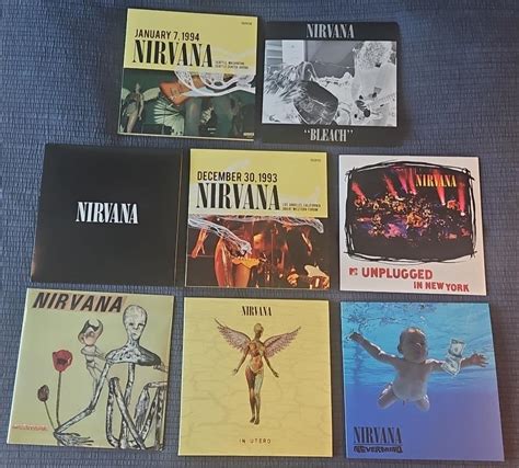 My Full Nirvana Album Collection (So Far) : r/Nirvana