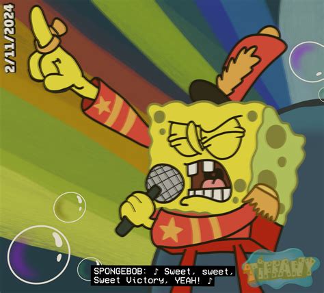 Spongebob Sweet Victory By Angrybirdstiff On Deviantart