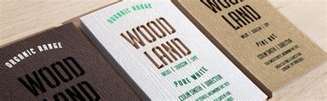 Wood Business Cards - Unique and Unforgettable | InkTank Printing