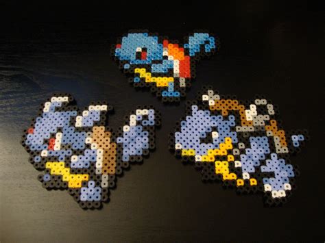 Wartortle Blastoise 21 Tall Pokemon Bead Perler Bead Patterns