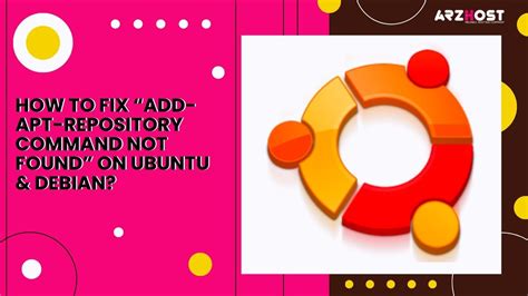 Add Apt Repository Command Not Found