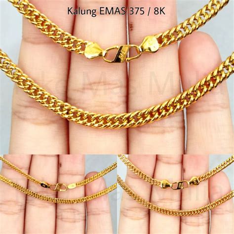 Jual Kalung Rantai Gepeng Emas Asli Kadar Toko Mas Mulia Sentul