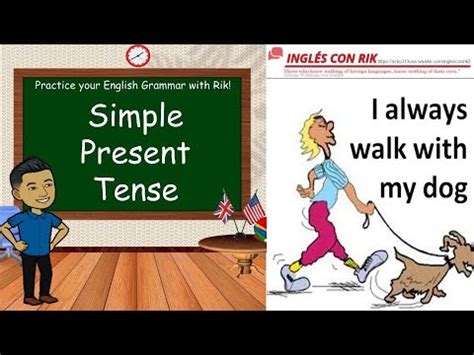 Grammar Tutorial Simple Present Te English ESL Video Lessons