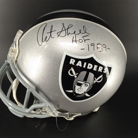 Hof Raiders Art Shell Signed Proline Helmet The Official Auction