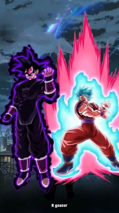 Who Is Strongest Omni God Goku Vs Black Goku Shorts Short Db Dbs