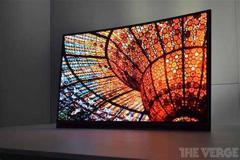 Samsung Introduces World S First Curved Oled Tv The Verge