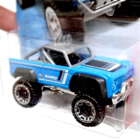 Hot Wheels Custom Ford Bronco Perfect Birthday Gift Unique Rare Miniature Collectable Scale