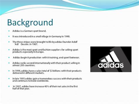 Powerpoint Presentation On Adidas Jorgerios10