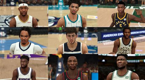 Nba 2k22 Cyberfaces Pack By Hao Chinese Eyeuc Mods