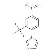 现货供应九鼎化学1 4 Nitro 2 trifluoromethyl phenyl imidazole 纯度95