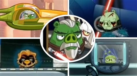 Angry Birds Star Wars Ii All Bosses Youtube