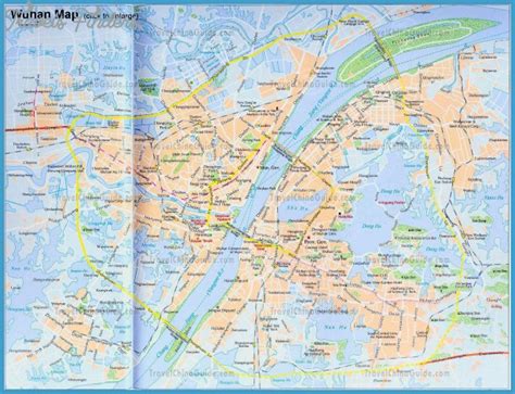 Wuhan Subway Map - TravelsFinders.Com