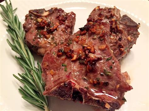 Lamb Loin Chops With Rosemary And Garlic Lets Cook Some Food