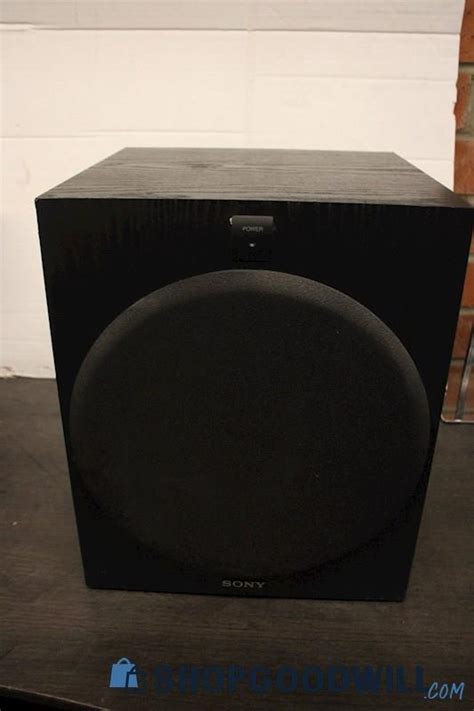 Sony Sa W Powered Subwoofer Shopgoodwill