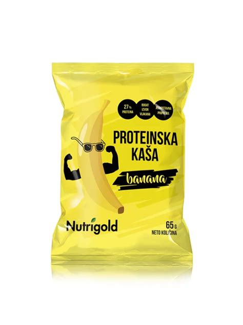 Nutrigold Beljakovinska Ka A Banana G Tovarna Zdrave Hrane