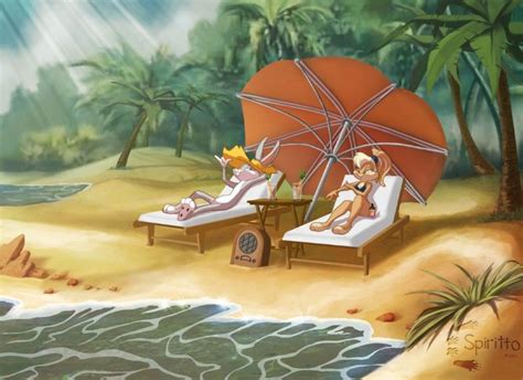 Bugs Bunny And Lola Bunny On Vacation By I Bugsbunny I On Deviantart