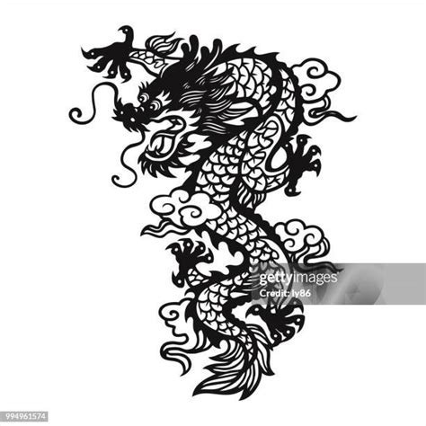 120 Chinese Paper Cutting Dragon Stock Photos High Res Pictures And