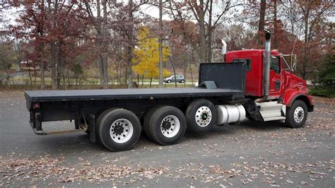2009 Kenworth T800 Flatbed Truck For Sale, 324,521 Miles | Hatfield, PA ...