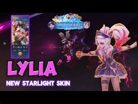 Magitech Arsnenal Lylia New Starlight Skin Gameplay Lylia Mobile