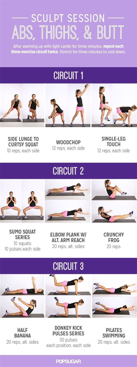 Free Printable Workouts To Get Fit Anywhere Printable Workouts