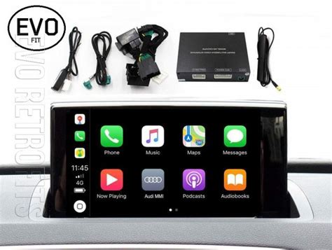 AUDI Q3 8U 2013 2019 Model Cars EVO FIT MMI Interface Apple Carplay