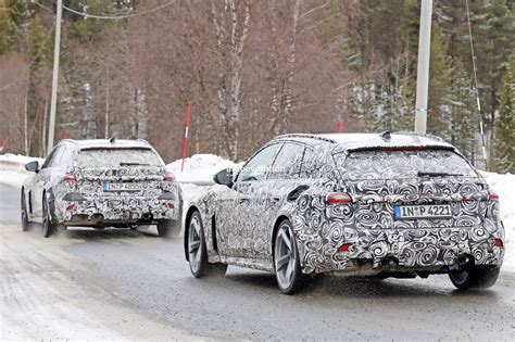 New Audi Rs Avant Phev Spied Will Challenge Mercedes Amg C With