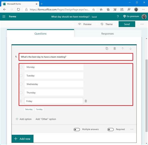 How to create poll with Microsoft Forms - Pureinfotech