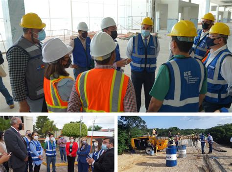 Representantes Del BCIE Visitan Proyectos De Infraestructura Productiva