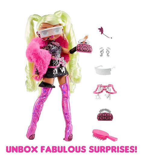 Lol Surprise Omg Fierce Lady Diva Muñeca De Moda De 29 Cm