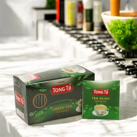 Jual Tong Tji Green Tea Teh Hijau 25s Tea Bag Teh Celup Dgn Amplop