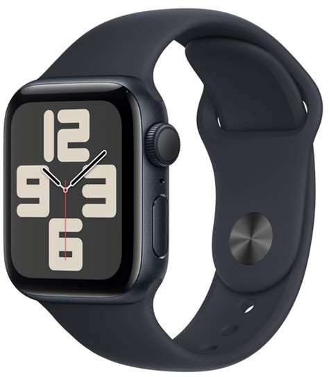 Smartwatch Apple Watch SE 2022 40mm Północ Czarny Midnight black Czarny