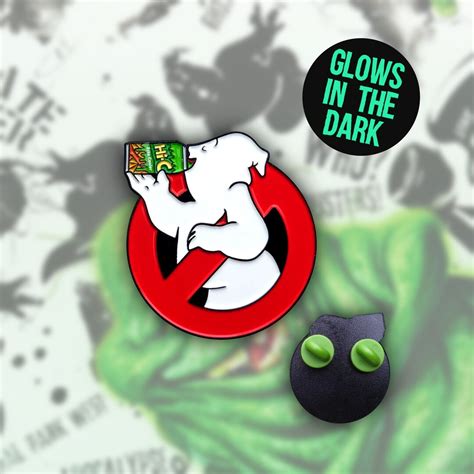 Ghostbusters Enjoy Ecto Cooler Enamel Pin Etsy