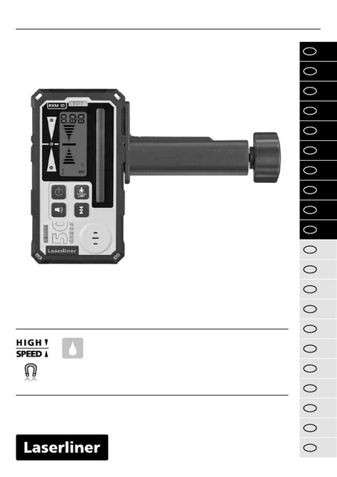 Laserliner Rangextender M Handleiding Nederlands Pagina S